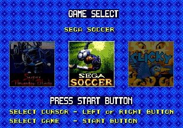 Sega Top Five (Brazil) screen shot game playing